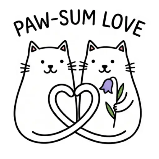 funny, cat, love, romantic, love you, WhatsApp, sticker, valentine (13)